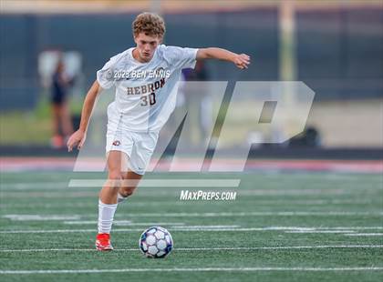 Thumbnail 3 in Hebron Christian Academy vs Sandy Creek (GHSA 3A Second Round) photogallery.