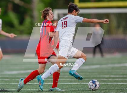 Thumbnail 3 in Hebron Christian Academy vs Sandy Creek (GHSA 3A Second Round) photogallery.
