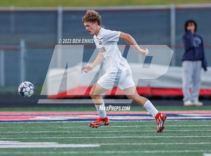Thumbnail 3 in Hebron Christian Academy vs Sandy Creek (GHSA 3A Second Round) photogallery.