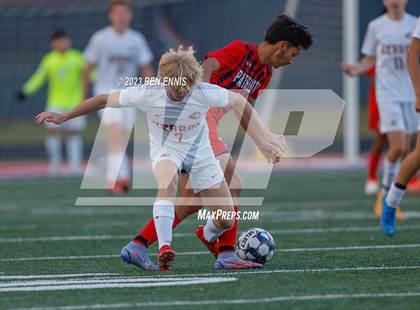 Thumbnail 2 in Hebron Christian Academy vs Sandy Creek (GHSA 3A Second Round) photogallery.