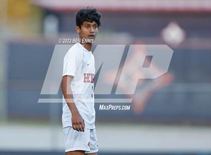 Thumbnail 2 in Hebron Christian Academy vs Sandy Creek (GHSA 3A Second Round) photogallery.