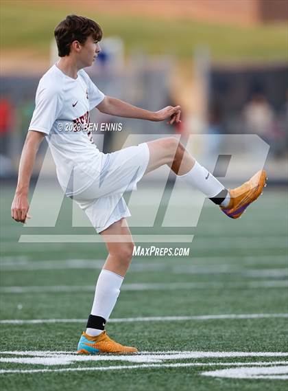 Thumbnail 2 in Hebron Christian Academy vs Sandy Creek (GHSA 3A Second Round) photogallery.