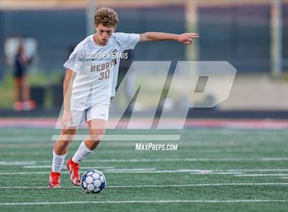 Thumbnail 2 in Hebron Christian Academy vs Sandy Creek (GHSA 3A Second Round) photogallery.