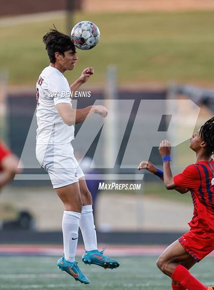 Thumbnail 3 in Hebron Christian Academy vs Sandy Creek (GHSA 3A Second Round) photogallery.