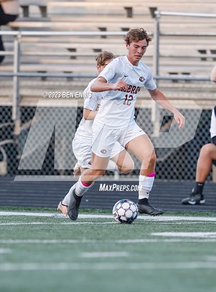 Thumbnail 1 in Hebron Christian Academy vs Sandy Creek (GHSA 3A Second Round) photogallery.
