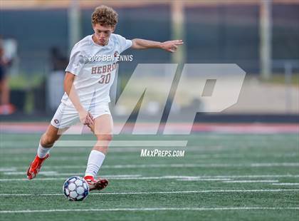 Thumbnail 2 in Hebron Christian Academy vs Sandy Creek (GHSA 3A Second Round) photogallery.