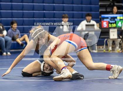 Thumbnail 2 in Redwood Shootout Girls Wrestling photogallery.