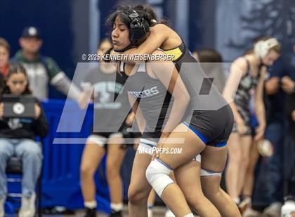 Thumbnail 2 in Redwood Shootout Girls Wrestling photogallery.
