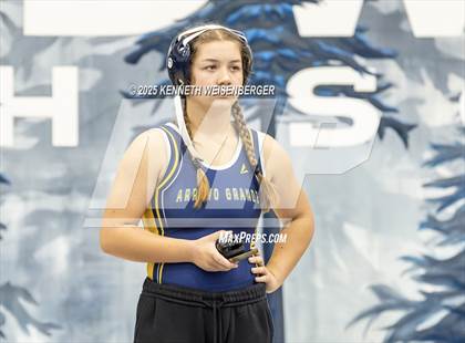 Thumbnail 2 in Redwood Shootout Girls Wrestling photogallery.