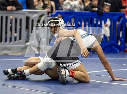 Thumbnail 3 in Redwood Shootout Girls Wrestling photogallery.