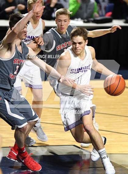 Thumbnail 3 in Seattle Christian vs. Sumner photogallery.