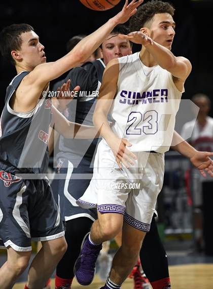 Thumbnail 3 in Seattle Christian vs. Sumner photogallery.
