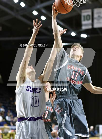 Thumbnail 2 in Seattle Christian vs. Sumner photogallery.