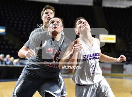 Thumbnail 1 in Seattle Christian vs. Sumner photogallery.