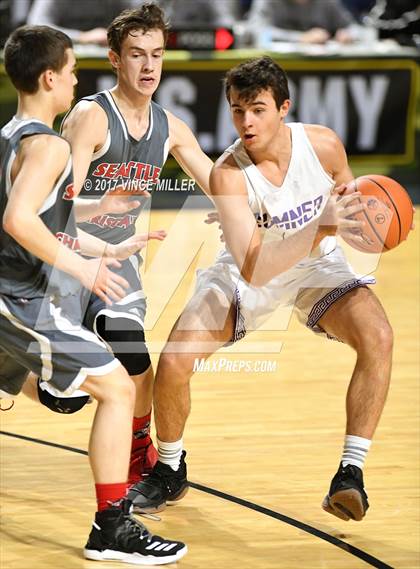 Thumbnail 1 in Seattle Christian vs. Sumner photogallery.