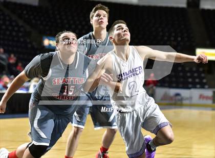 Thumbnail 3 in Seattle Christian vs. Sumner photogallery.