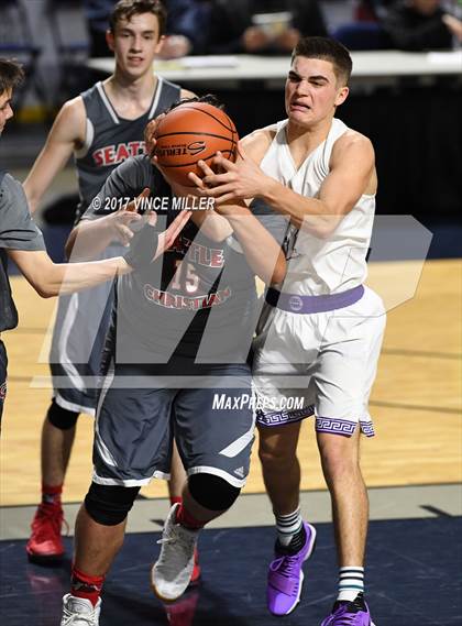Thumbnail 1 in Seattle Christian vs. Sumner photogallery.