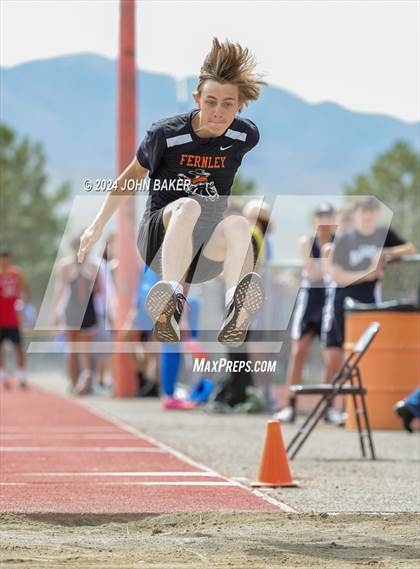 Thumbnail 2 in Fernley Invitational (Long Jump) photogallery.