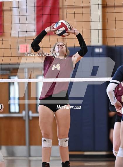 Thumbnail 2 in San Antonio Christian vs Boerne-Champion (Boerne Volleyball Tournament) photogallery.