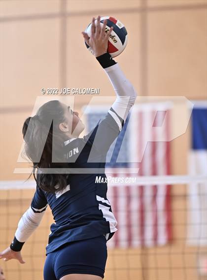 Thumbnail 3 in San Antonio Christian vs Boerne-Champion (Boerne Volleyball Tournament) photogallery.