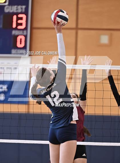 Thumbnail 1 in San Antonio Christian vs Boerne-Champion (Boerne Volleyball Tournament) photogallery.
