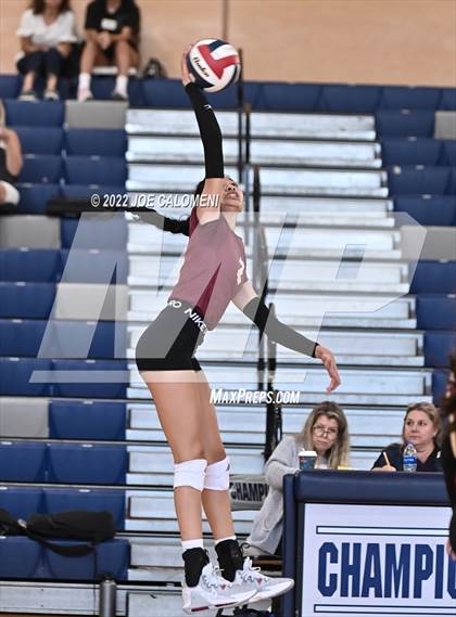 Thumbnail 2 in San Antonio Christian vs Boerne-Champion (Boerne Volleyball Tournament) photogallery.