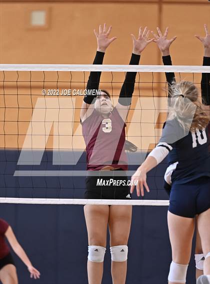 Thumbnail 3 in San Antonio Christian vs Boerne-Champion (Boerne Volleyball Tournament) photogallery.