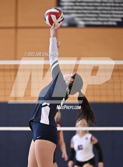 Thumbnail 2 in San Antonio Christian vs Boerne-Champion (Boerne Volleyball Tournament) photogallery.