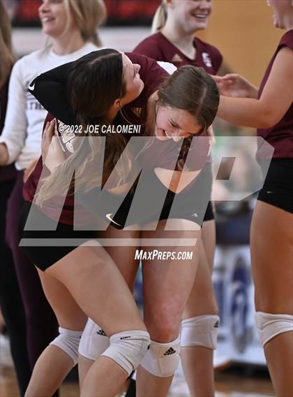Thumbnail 3 in San Antonio Christian vs Boerne-Champion (Boerne Volleyball Tournament) photogallery.
