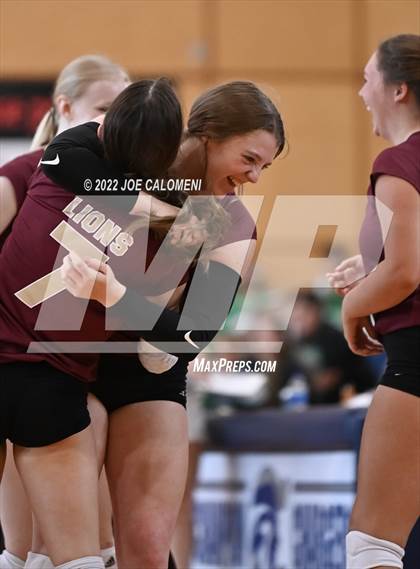 Thumbnail 2 in San Antonio Christian vs Boerne-Champion (Boerne Volleyball Tournament) photogallery.