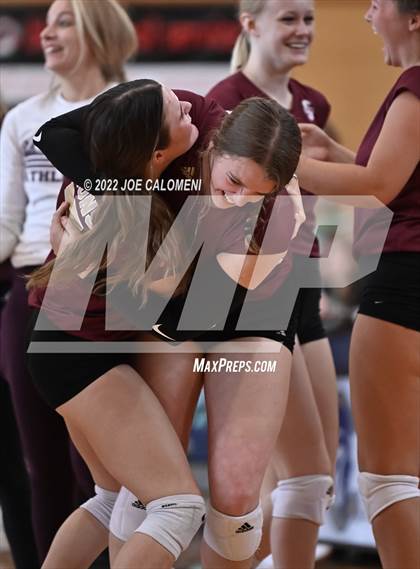 Thumbnail 1 in San Antonio Christian vs Boerne-Champion (Boerne Volleyball Tournament) photogallery.