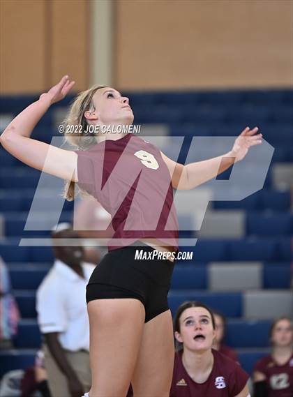 Thumbnail 1 in San Antonio Christian vs Boerne-Champion (Boerne Volleyball Tournament) photogallery.