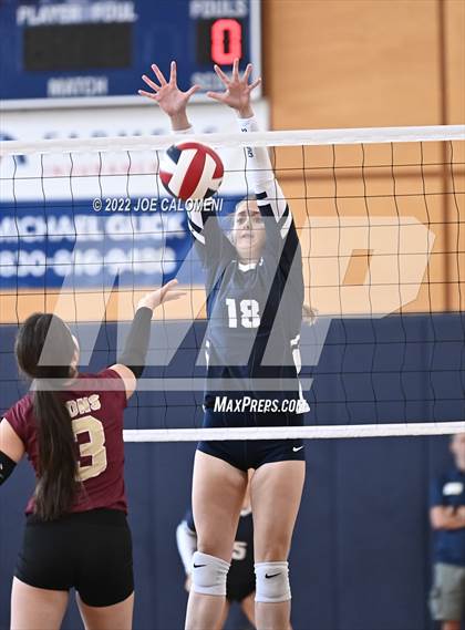 Thumbnail 2 in San Antonio Christian vs Boerne-Champion (Boerne Volleyball Tournament) photogallery.
