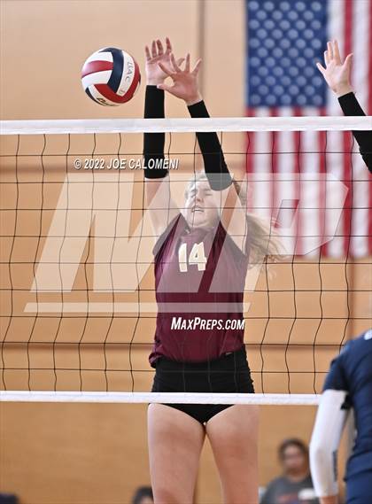 Thumbnail 3 in San Antonio Christian vs Boerne-Champion (Boerne Volleyball Tournament) photogallery.