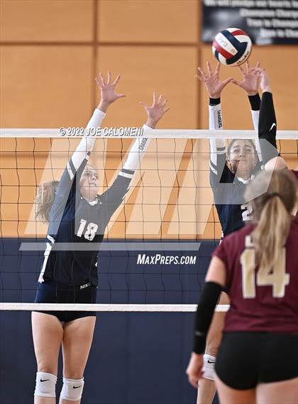 Thumbnail 1 in San Antonio Christian vs Boerne-Champion (Boerne Volleyball Tournament) photogallery.