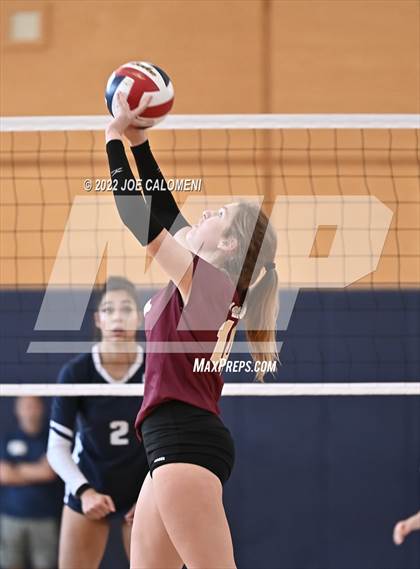 Thumbnail 1 in San Antonio Christian vs Boerne-Champion (Boerne Volleyball Tournament) photogallery.