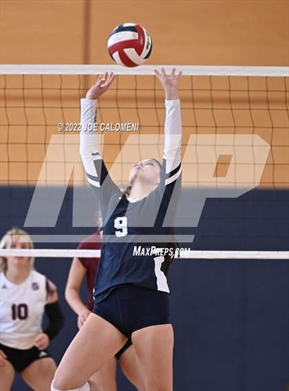 Thumbnail 2 in San Antonio Christian vs Boerne-Champion (Boerne Volleyball Tournament) photogallery.