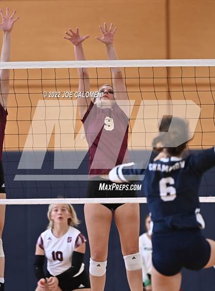 Thumbnail 1 in San Antonio Christian vs Boerne-Champion (Boerne Volleyball Tournament) photogallery.