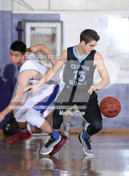 Thumbnail 3 in Clovis North vs. Christian Brothers (St. Hope Elite Classic) photogallery.