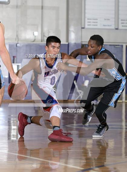 Thumbnail 1 in Clovis North vs. Christian Brothers (St. Hope Elite Classic) photogallery.