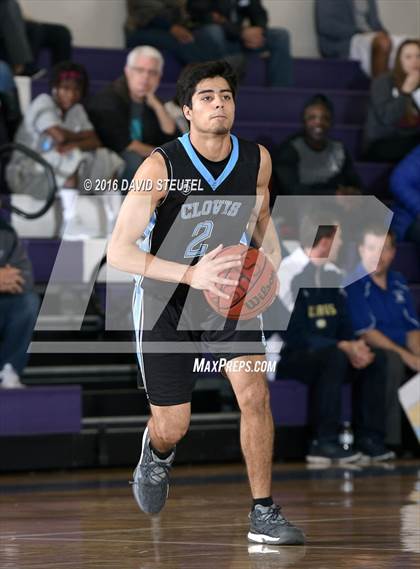 Thumbnail 3 in Clovis North vs. Christian Brothers (St. Hope Elite Classic) photogallery.