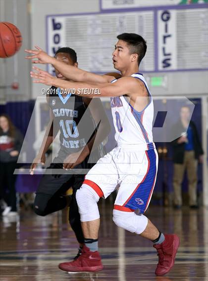 Thumbnail 3 in Clovis North vs. Christian Brothers (St. Hope Elite Classic) photogallery.