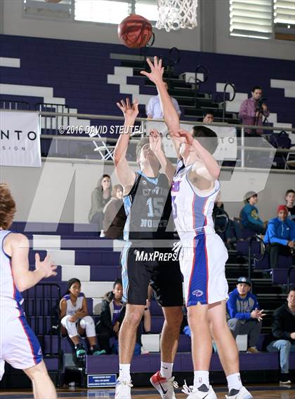 Thumbnail 2 in Clovis North vs. Christian Brothers (St. Hope Elite Classic) photogallery.