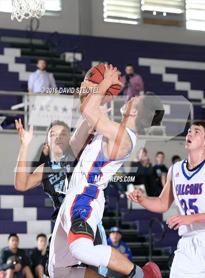 Thumbnail 2 in Clovis North vs. Christian Brothers (St. Hope Elite Classic) photogallery.