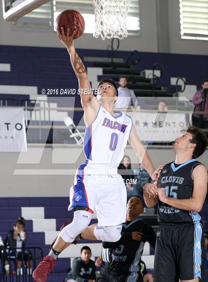 Thumbnail 1 in Clovis North vs. Christian Brothers (St. Hope Elite Classic) photogallery.