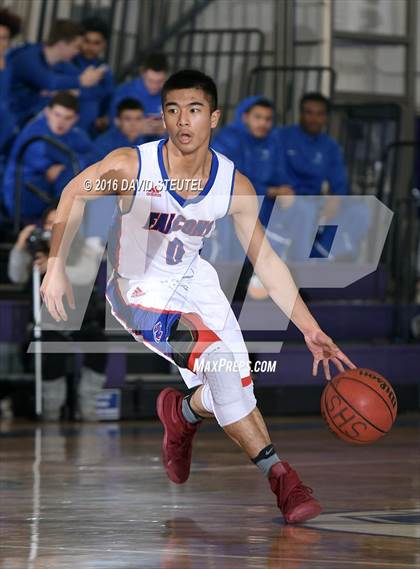 Thumbnail 1 in Clovis North vs. Christian Brothers (St. Hope Elite Classic) photogallery.