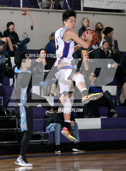 Thumbnail 2 in Clovis North vs. Christian Brothers (St. Hope Elite Classic) photogallery.