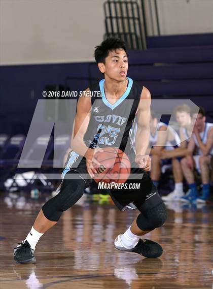Thumbnail 1 in Clovis North vs. Christian Brothers (St. Hope Elite Classic) photogallery.