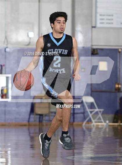 Thumbnail 3 in Clovis North vs. Christian Brothers (St. Hope Elite Classic) photogallery.