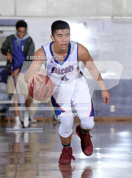 Thumbnail 2 in Clovis North vs. Christian Brothers (St. Hope Elite Classic) photogallery.